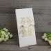 Rectangle Wedding Card Customized Glitter Invitation Card Modern Invitation Card 